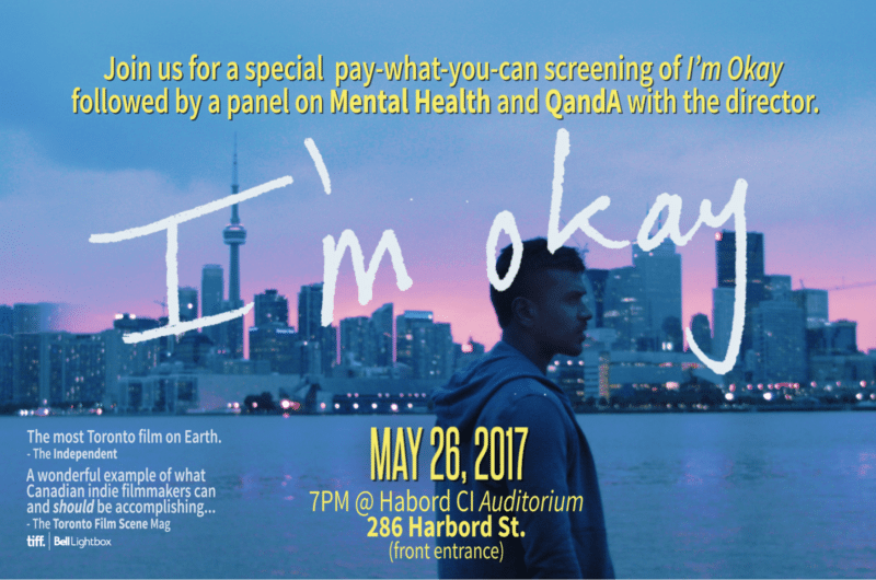 Poster for Curt Jaimungal's film "I'm Okay"